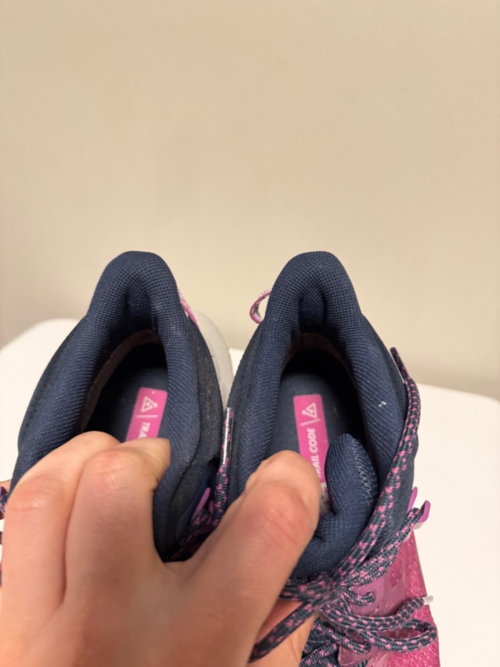 Hoka One Trail Code GTX Beautyberry Pink Purple Hiking Shoes Women’s US 9.5 B - Picture 9 of 10